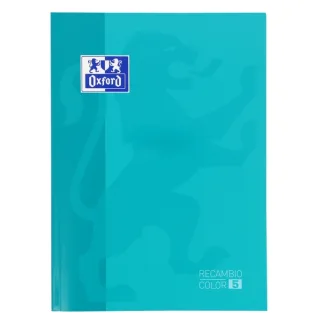 Oxford School Touch Cuaderno de Recambio - Tamaño A4 - Tapa Blanda - Encolado 5x5 - 80 Hojas · Pack de 5 uds.