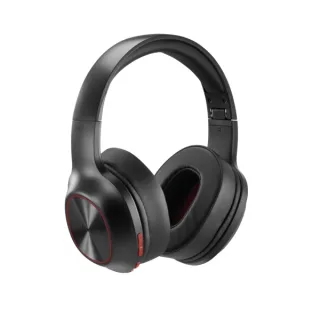 Hama Spirit Calypso II Auriculares con Microfono Omnidireccional - Bluetooth - Rango 10m - Diadema Ajustable - Plegable - Asistente de Voz - Carga por USB-C - Color Negro y Rojo