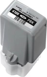 Canon PFI4100 Negro Photo Cartucho de Tinta Original - 6777C001/PFI-4100PBK