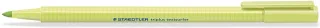 Staedtler Triplus Textsurfer 362 Rotulador Fluorescente - Trazo entre 1 a 4mm aprox. - Tinta Base de Agua - Color Verde Lima · Pack de 10 uds.