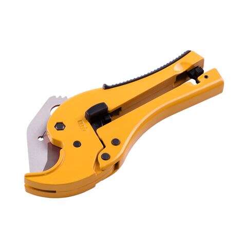 Blim Cortatubos de Tijera - Diseño Ergonomico en Forma de V - Fabricado en Aluminio - Cuchilla de Acero al Carbono - para Tubos Plasticos de Hasta 42 mm de Diametro - Cierre de Seguridad - C