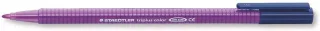 Staedtler Triplus Color 323 Rotulador de Punta Fina - Trazo 1mm Aprox - Tinta Base de Agua - Color Violeta · Pack de 10 uds.