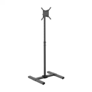 Aisens Soporte de Suelo Inclinable y Extensible para Monitor/TV de 13”-42” - Acero de Alta Resistencia - Pintura Electrostatica - Vesa Maximo 200x200mm - Carga Maxima 20Kg - Inclinacion 0º/+