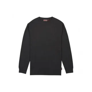 Upower Renga Camiseta de Manga Larga - Talla 2XL - Algodon Suave, Diseño Elegante, Refuerzos en Hombros y Cuello, Proteccion DPI1, Estilo Moderno y Duradero - Color Negro Carbon
