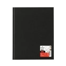 Canson Sketch One Cuaderno con 98 Hojas - 21.6x27.9cm - 100g - Grano Fino - Color Blanco