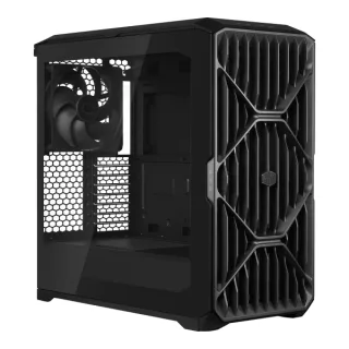 Cooler Master HAF II 500 Caja E-ATX- Ventana Lateral - 2 ventiladores frontales de 220mm - 1 ventilador trasero de 180mm- 2x USB-A 3.2 1x USB-C 3.2 1x Audio y Micro- Frontal Mesh - Color Neg