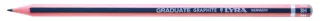 Lyra Graduate Lapiz de Grafito - Hexagonal - Graduacion 3H - Color Gris Oscuro · Pack de 12 uds.