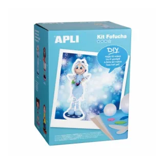Apli Kit de Manualidades Fofucha Hada - Incluye Material Completo - Patrones e Instrucciones Visuales - Ideal para Expertos en Fofuchas