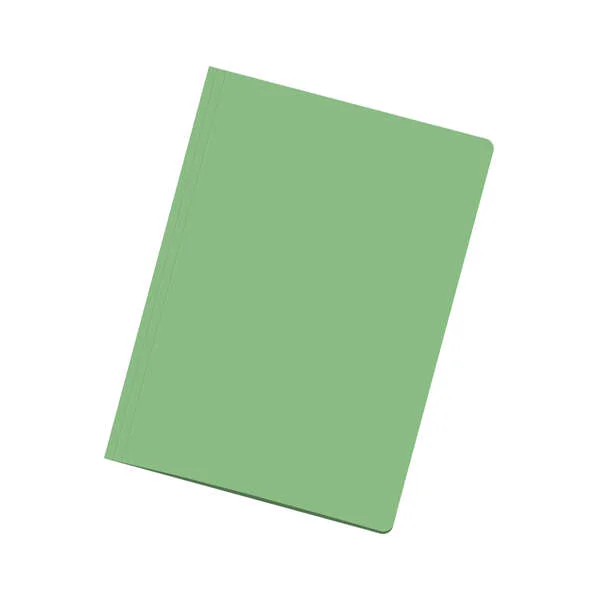 Dohe Pack de 50 Subcarpetas de Cartulina de 180gr A4 - Con Ranura para Fastener - Resistente y Duradera - Ideal para Organizar Documentos - Color Verde Claro