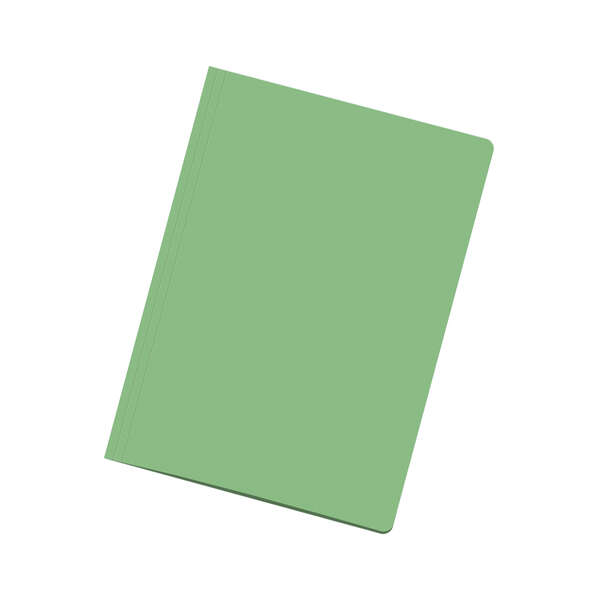 Dohe Pack de 50 Subcarpetas de Cartulina de 180gr A4 - Con Ranura para Fastener - Resistente y Duradera - Ideal para Organizar Documentos - Color Verde Claro