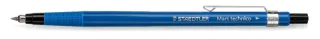 Staedtler Mars Technico 788 Portaminas 2mm HB - Afilaminas Incorporado - Clip Metalico - Color Azul · Pack de 10 uds.