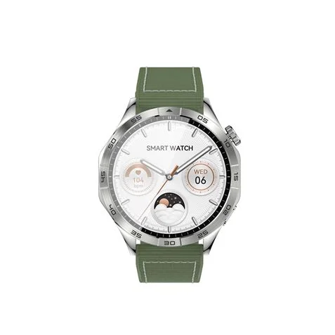 XO WATCH4 Reloj Inteligente Smartwatch Pantalla Redonda 1.43" AMOLED - Llamadas BT - Multideporte - IP68 - Color Verde