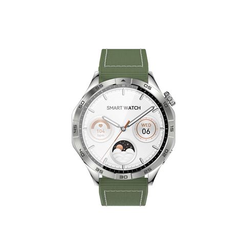 XO WATCH4 Reloj Inteligente Smartwatch Pantalla Redonda 1.43" AMOLED - Llamadas BT - Multideporte - IP68 - Color Verde
