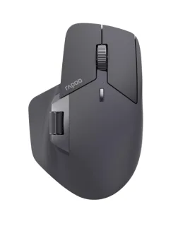 Rapoo MT760LW Raton Inalambrico - Bluetooh y 2.4GHz - 4000 DPI - Bateria Recargable Ecologica - Color Negro