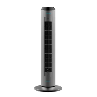 Cecotec EnergySilence 8190 Skyline Ionic Ventilador de Torre de 33" de Altura - 60W - Ionizador - Motor de Cobre - Temporizador hasta 8H - Mando a Distancia - 3 Velocidades - Oscilante - Col