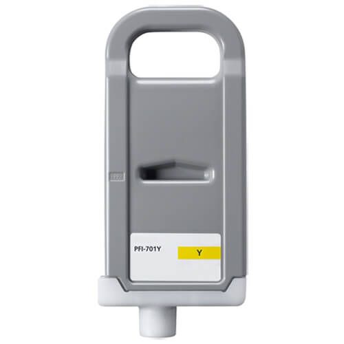 Canon PFI701/PFI301 Amarillo Cartucho de Tinta Pigmentada Generico - Reemplaza 0903B001/1489B001/PFI-701Y/PFI-301Y