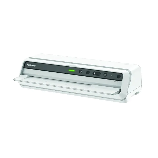 Fellowes Venus LX Plastificadora A3 - 2180mm/min - 6 Rodillos - Apagado Automatico - Fundas hasta 250 micras - Ajuste de Grosor Automatico - Incluye Kit de Inicio - 52.5x21.4x13.5cm - Color Blanco