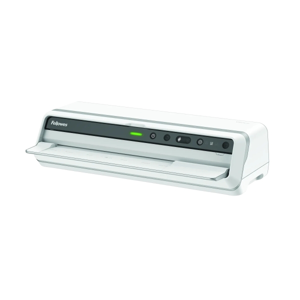 Fellowes Venus LX Plastificadora A3 - 2180mm/min - 6 Rodillos - Apagado Automatico - Fundas hasta 250 micras - Ajuste de Grosor Automatico - Incluye Kit de Inicio - 52.5x21.4x13.5cm - Color Blanco