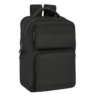 Safta Business Mochila para Portatil hasta 15.6" - Conector USB - Bolsillo Portabotellas - Bolsillo Antirrobo - Bolsillos Frontales - Acolchado - Hombreras Acolchadas y Transpirable - Color