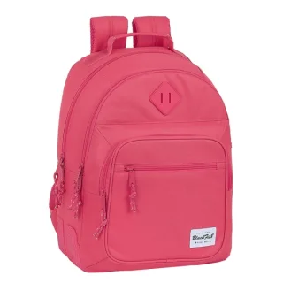 Safta Blackfit8 Fresa Mochila con 2 Compartimentos - Antirozaduras - Adaptable a Carro - Bolsillo Frontal - Portabotellas - Tirador Doble - Hombreras Ergonomicas - 20L - 320x150x420mm - Colo