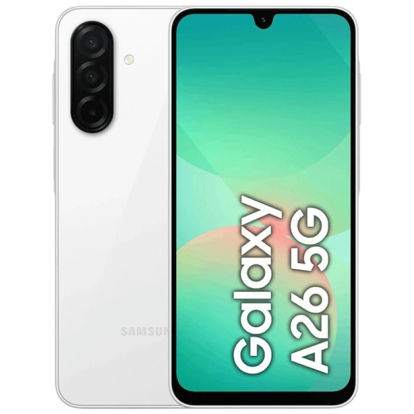 Samsung Galaxy A26 5G Smartphone 6,7" - 6GB - 128GB Camara 50 MP - Bateria 5000mAh - Color Blanco