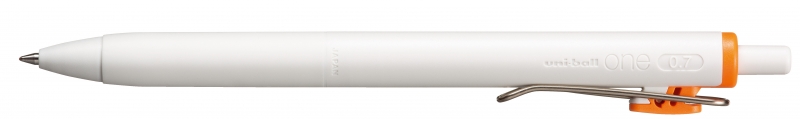 Uni-ball UMN-S-07 Boligrafo de Tinta Gel Retractil - Punta de Bola 0.7mm - Escritura Ultra Fluida - Agarre Suave y Comodo - Color Naranja · Pack de 12 uds.