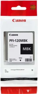 Canon PFI120 Negro Mate Cartucho de Tinta Original - 2884C001/PFI-120MBK