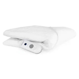 Orbegozo CAH 0850 Calienta Camas Electrico - Calor Persistente - Control Remoto Extraible - Sistema de Calor Extra en Pies - Ajuste al Colchon - Apagado Automatico - Lavable - Descanso Repar