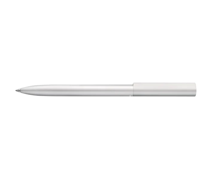 Pelikan Ineo Boligrafo Retractil - Trazo de 1mm - Mecanismo de Giro - Recambio 337M Azul - Aluminio Anodizado Satinado - Caja Metalica de Regalo - Color Brisa