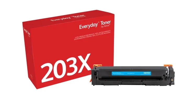 Xerox Everyday HP CF541X Cyan Cartucho de Toner Generico - Reemplaza 203X