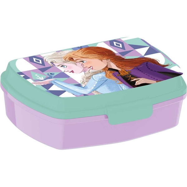 Safta Frozen Spirit Sandwichera - PVC sin BPA - Rectangular - Color Morado