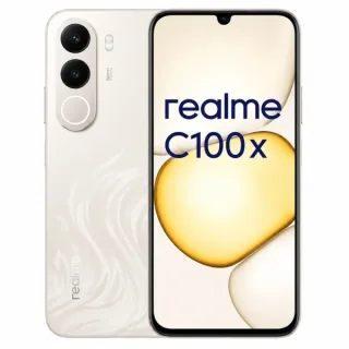 Realme C100x Smartphone Pantalla 6.8" - 4GB - 256GB - Camara 50MP - Bateria 7500mAh - Color Dorado