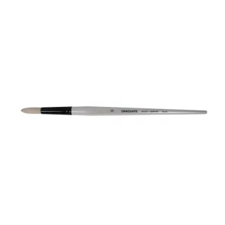 Daler Rowney Graduate Pincel para Oleo - Pelo de Cerda Natural - Mango Largo - Redondo - N°10