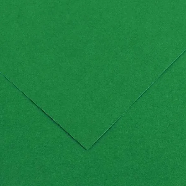Canson Guarro Pack de 25 Cartulinas Iris de 185g - 50x65cm - Color Verde Abeto