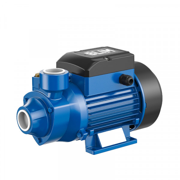 Blim Electrobomba Periferica - Potencia 1HP - Succion 8m - IP44 - Monofasica - Velocidad 2850rpm - Impulsor de Laton - Agua Limpia - Color Azul