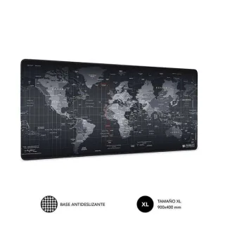 Subblim Alfombrilla Extra Grande de 900x400mm - Espacio Amplio para Juegos o Trabajos - Bordes Cosidos Duraderos - Alta Calidad de Impresion - Facil Limpieza - Alta Elasticidad - Base Antide