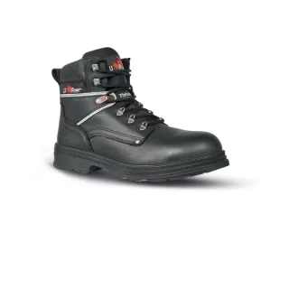 Upower Performance S Botines de Seguridad - Talla 38 - Empeine Piel Hidrofugo, Puntal Composite, Antiperforacion, Suela Antideslizante, Transpirable, Aislamiento Thinsulate, Proteccion S3S C