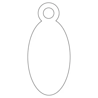 Apli Etiquetas Colgantes Blancas 11 x 24mm 1.000 U.