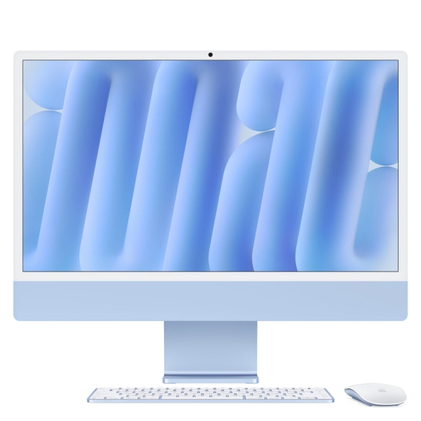 Apple iMac M4 All-in-One 24" Retina 4.5K - 16GB - 256GB - CPU 10N - GPU 10N - Color Azul