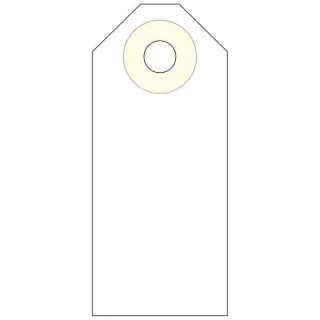 Apli Etiquetas con Arandela 60 x 26mm 1.000 U.