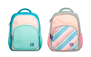 Oxford Mochila Adaptable a Trolley Colorblock - Poliester Reciclado RPET - Capacidad 22L - 2 Modelos Disponibles