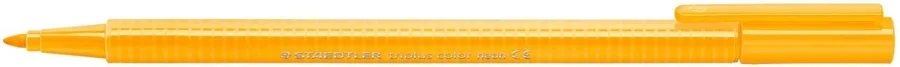 Staedtler Triplus Color 323 Rotulador de Punta Fina - Trazo 1mm Aprox - Tinta Base de Agua - Color Naranja Neon · Pack de 10 uds.
