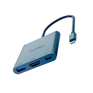 Coolbox MINIDOCK C31 USB-C 1PD100W/1USB-A/1HDMI 4K