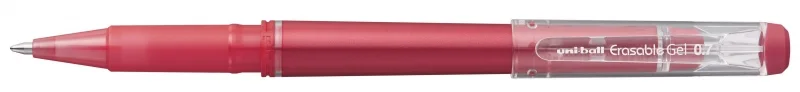Uni-ball UF-222 Roller de Gel Borrable - Punta de Bola 0.7mm - Tinta Termosensible - Doble Goma de Borrado - Color Rojo · Pack de 12 uds.