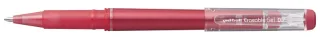 Uni-ball UF-222 Roller de Gel Borrable - Punta de Bola 0.7mm - Tinta Termosensible - Doble Goma de Borrado - Color Rojo · Pack de 12 uds.