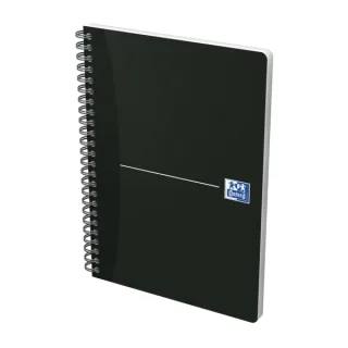 Oxford Office Essentials Cuaderno Espiral A5 - Tapa Blanda - Espiral Doble - 1 Linea - 90 Paginas · Pack de 5 uds.