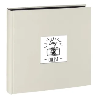 Hama Fine Art Album de Fotos - 100 Paginas Negras - Tapa de Papel - 30x30cm - Color Blanco