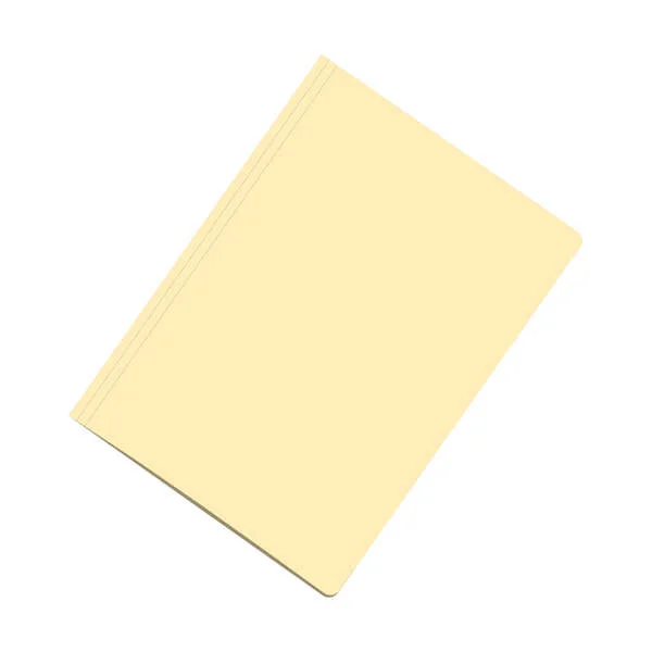 Dohe Pack de 50 Subcarpetas de Cartulina de 170gr A4 - Con Ranura para Fastener - Resistente y Duradera - Ideal para Organizar Documentos - Color Marron Claro