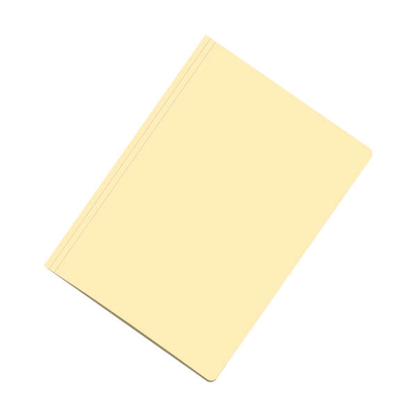 Dohe Pack de 50 Subcarpetas de Cartulina de 170gr A4 - Con Ranura para Fastener - Resistente y Duradera - Ideal para Organizar Documentos - Color Marron Claro
