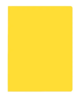 Elba Gio Pack de 50 Subcarpetas de Cartulina 230gr - Formato A4 - Ranura para Fastener - Color Amarillo Intenso